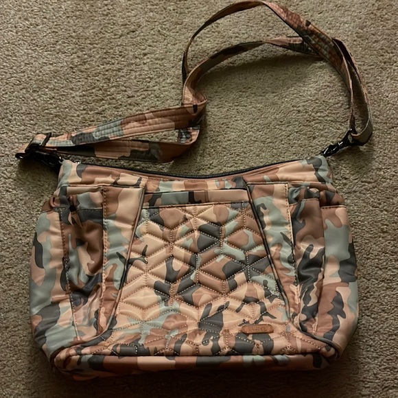 lug Bags Lug Mini Shuffle Camo Rose Poshmark